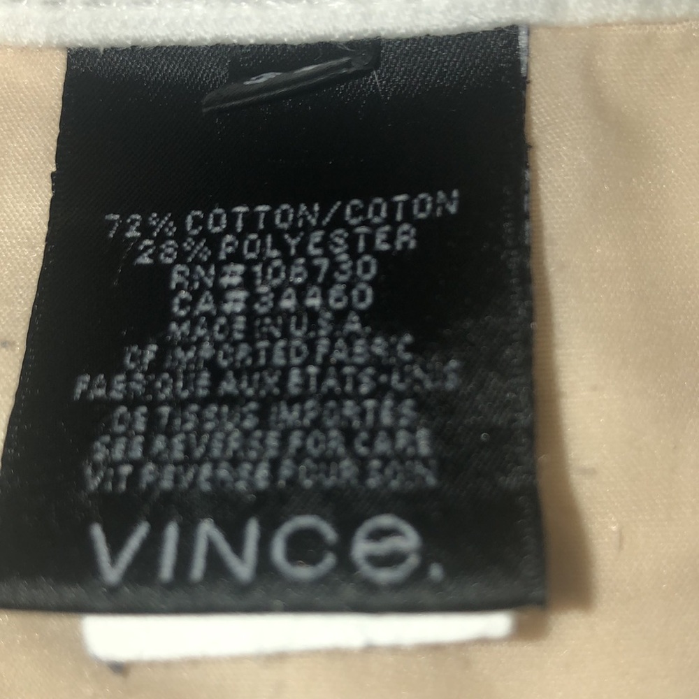 Vince Pants size 30 white - Picture 7 of 8